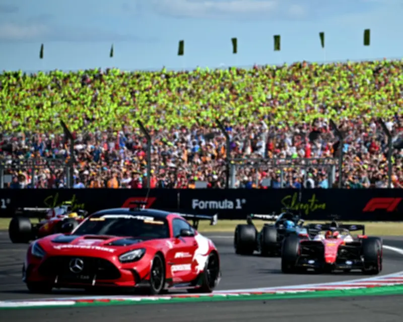 Leclerc Wins British GP as Russell Crashes Out of Lead