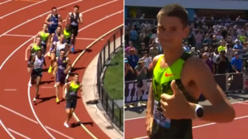 Myers Wins Bowerman Mile in Australian Record Time