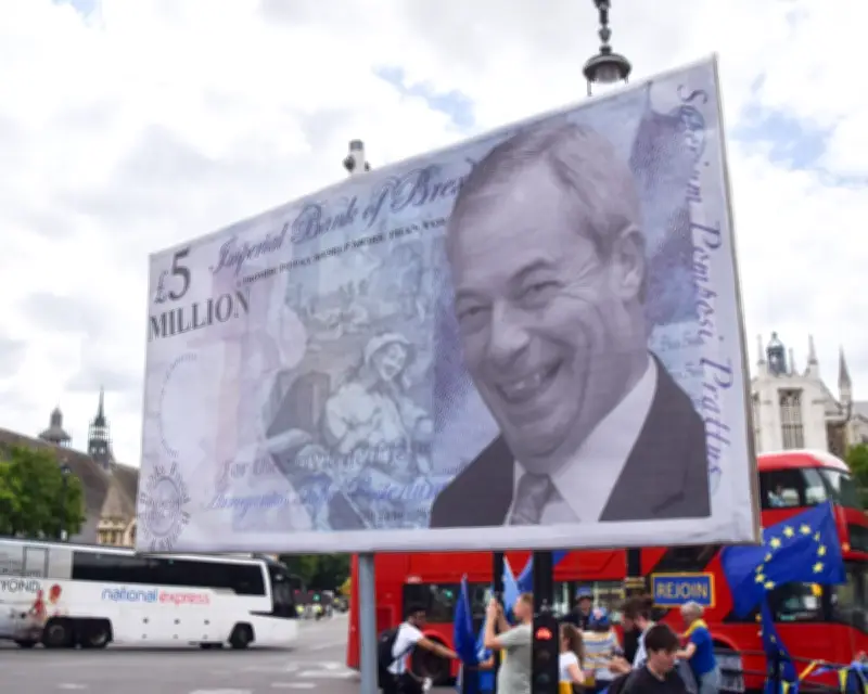 Nigel Farage-Advertised Bitcoin Firm Loses 15% of Asset Value