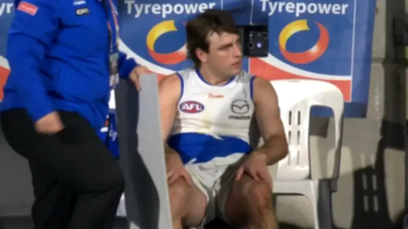 North Melbourne's George Wardlaw Suffers Another Hamstring Injury in Loss to Port Adelaide