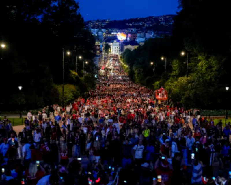 Norway Crown Prince Joins Oslo Fans Celebrating Historic World Cup Win