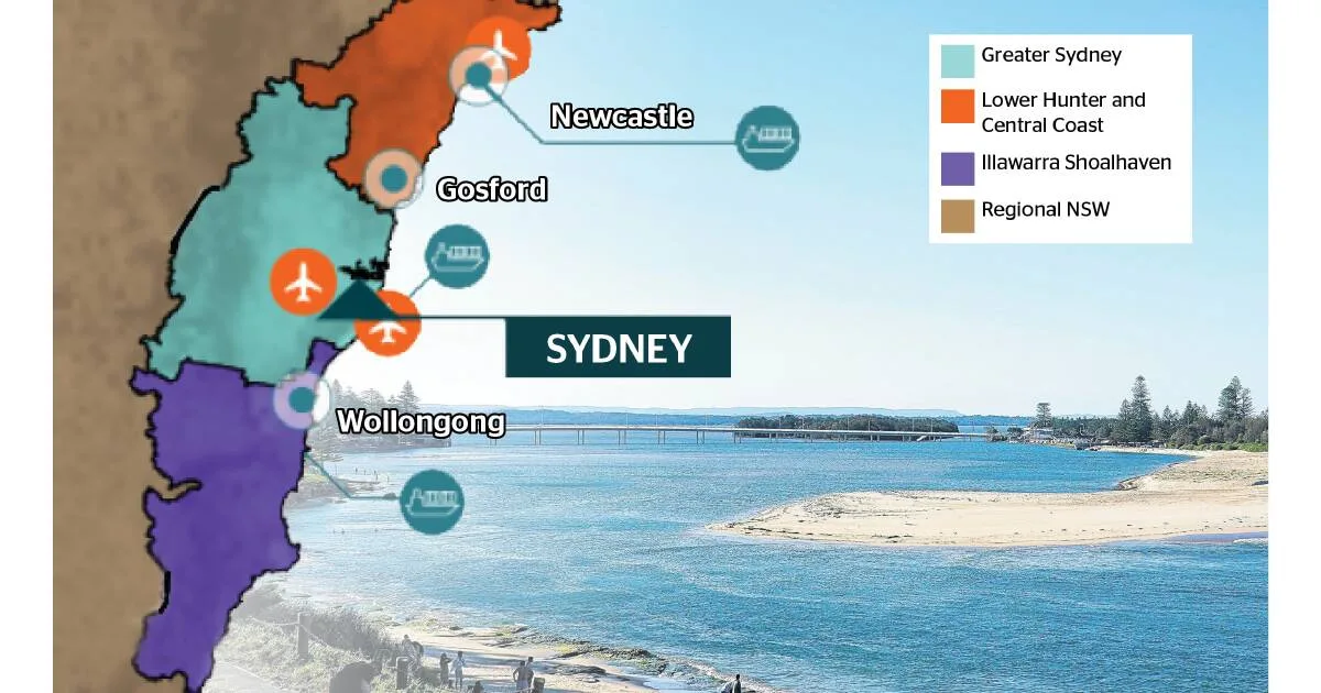 NSW Planning Overhaul Merges Newcastle with Central Coast, Sparking Identity Concerns