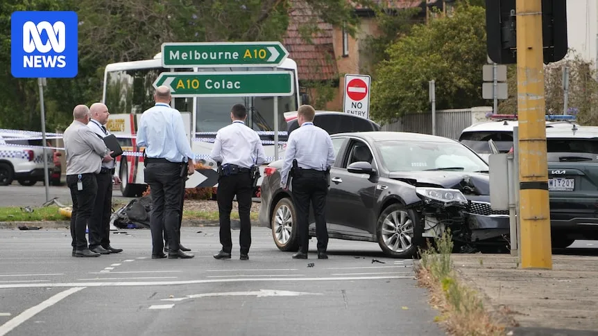 Police Fire Shots in Geelong Car Chase After Stolen Vehicle Hits School Bus