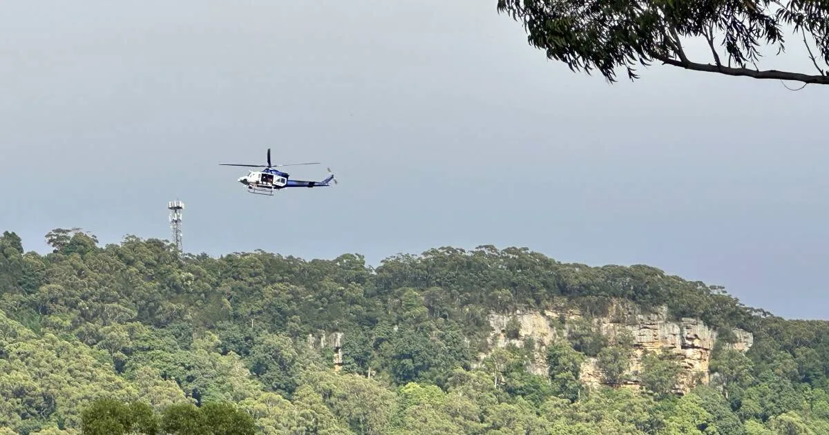 Missing 67-Year-Old Man Found After PolAir Helicopter Search Over Mount Keira