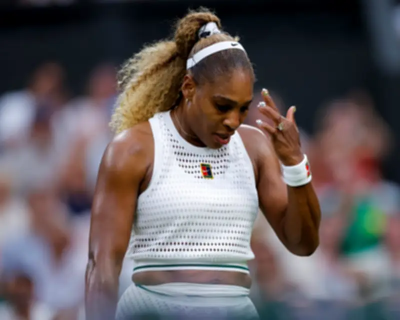 Serena Williams Injury Ends Wimbledon Doubles Campaign