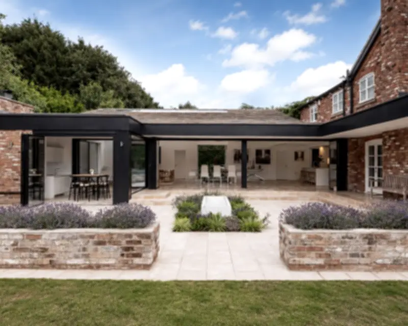 Stunning English Homes with Beautiful Kitchens and Gardens