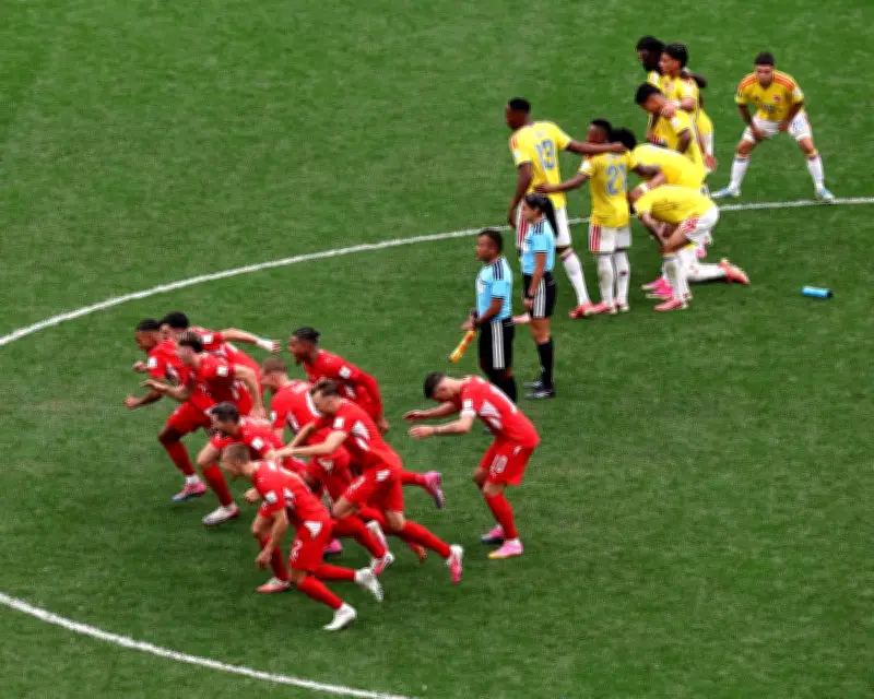 Switzerland beat Colombia on penalties to reach World Cup quarter-finals