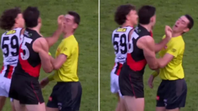 VFL Players Face Scrutiny After Colliding with Umpire in Accidental Incident