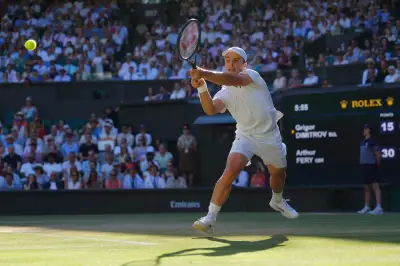 Arthur Fery outlasts Grigor Dimitrov in five-set Wimbledon thriller
