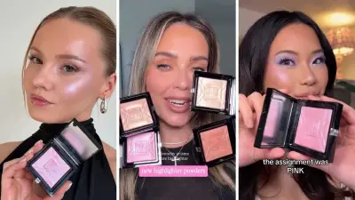 Givenchy's Viral Prisme Libre Highlighter and Lip Oil Launch at Myer