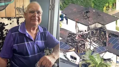 Gold Coast grandfather fights for life after arson attack traps family in home