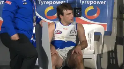 North Melbourne's George Wardlaw Suffers Another Hamstring Injury in Loss to Port Adelaide