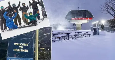 NSW ski resorts get snow after warmer June