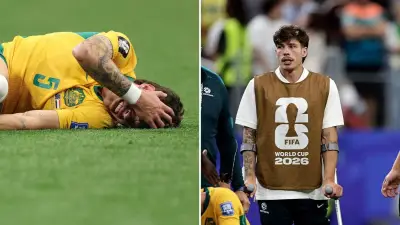 Socceroos Star Jordy Bos in Tears After Horror Tackle in World Cup Clash