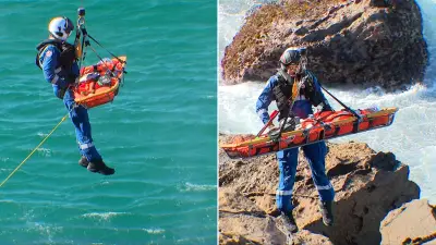 Teen Airlifted After Cliff Fall in Sydney's East