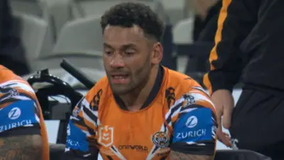 Wests Tigers Finals Hopes Fade After Api Koroisau Injury in Loss to Dragons