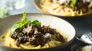 Chef Mel's Slow-Cooked Beef Ragu with Creamy Lemon Pepper Polenta