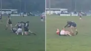 Country footballer suspended two weeks for striking teen opponent