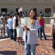 New US citizens feel pride and unease amid Trump immigration crackdown