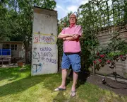 Return of the Berlin Wall: Barrier Dividing Germany Splits South London