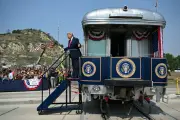 Trump Compares Himself to Teddy Roosevelt in North Dakota Rally
