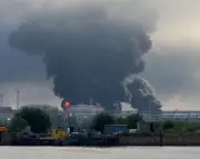 Ukrainian Drones Strike St Petersburg Oil Terminal and Port